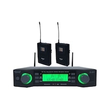 Roof R-203 2 Yaka 2 Kanal Uhf Telsiz Mikrofonu