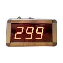 Elimkon 57mm Displayli Küçük Boy Sıramatik Sayacı Uzaktan Kumanda