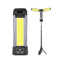 Powermaster Pm-24565 25 Watt Usb Type-c Girişli P50 Ve Cob Ledli 2 Kanatlı Kollu Çalışma Lambası