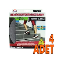 4 Adet Zemin Merdiven Kaydırmaz Bant 50Mmx25Mt