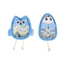 Flamingo Kagra Canipli Mini Peluş Fare-baykuş Oyuncak