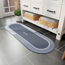 Sihirli Paspas Banyo Paspası Su Emici Mutfak Koridor Paspas Kaymaz Tabanlı 40cm - 120cm Yuvarlak Çok Renkli