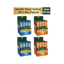 Jacobs Hazır Kahve Mix Paketi 4'lü Set