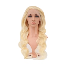 Gerçek Front Lace Dalgalı Platin Tül Peruk / 70/75cm - Pnrq-758727 Çok Renkli