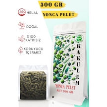 Kakulem Sertifikalı Tavşan Hamster Kemirgen Yonca Pelet Yem 500 G