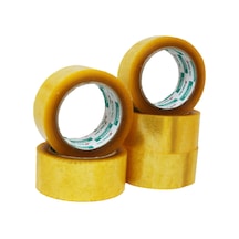 Nuga 5 Li Şeffaf Koli Bandı 45 MM * 100 Metre Akrilik (5 Adet)