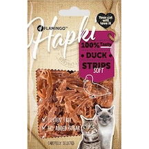 Flamingo Ördekli Şerit Glutensiz Kedi Ödülü 50 G