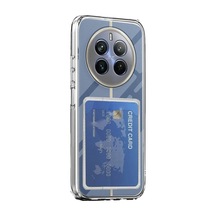 Realme 12 Pro Kılıf Kart Şeffaf Silikon - Şeffaf 0.2M-Çok Renkli