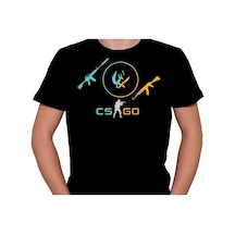 Cs Go Counter Strike Ak47 M4 Global Game Gaming Tişört Unisex T-shirt 001