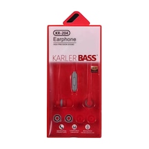 Karler Bass Kr-204 Kablolu Kulaklık - Kırmızı