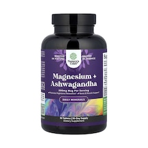 Nature's Craft, Magnesium + As-hw-aga-ndha, 90 Tablets