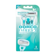 Dorco Everjoy 3 Bıçaklı Kullan At Kadın Tıraş Bıçağı 3lü