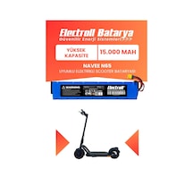 Navee N65 Uyumlu Batarya Yüksek Kapasite 48v 15.000mah Elektrikli Scooter Bataryası Diğer