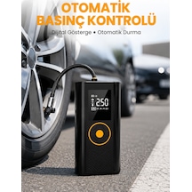 Otomatik Duran Dijital Hava Pompası Kompakt Ve Taşınabilir Tasarım Yeni Nesil Diğer
