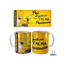 Simpsons Kupa Bardak Tek Adet K0406 Çok Renkli