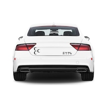 Hilal Ve Türk Yazısı Araba Stickerı Vinil Sticker