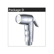 Joyhub Mingjin Shop2 D Tarzı 6 Tip Abs Plastik Tuvalet Püskürtücü Duş Başlığı Kendini Temizleyen El Banyo Bide Musluk Püskürtme Tabancası Su Yıkama 6js5xg Beyaz