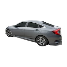 Omsa Honda Civic Fc5 Sd Krom Cam Alt Çıtası 8 Parça 2016-2021 Arası