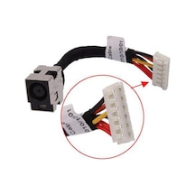 Compaq Presario Cq60-130et, Cq60-200et, Cq60-201et, Cq60-210et Uyumlu Power Jack Şarj Soketi Kablolu