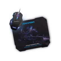 Polosmart PGM07 Gaming Mouse + Mouse Pad