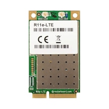 Mikrotik 2g/3g/4g/lte Minipci-e Kartı, 2 X U.fl Konnektörlü, R11e-lte 1/2/3/5/7/8/20/38/40 Bantları İçin 2 X U.fl Konnektörlü -124575