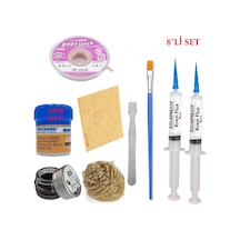 Mechanc Krem Lehim 183 C 42gr Havya Uc Temizleyici Flux Lehim Toplama Cp-2015 Lehim Emme Teli Spatula S1tk04