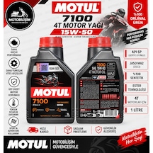 Motul 7100 15w-50 4t 1l %100 Sentetik Ester Motosiklet Motor Yağı
