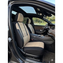 Veloce Bej Siyah Serisi Hyundai İx20 Koltuk Kılıfı Tam Set
