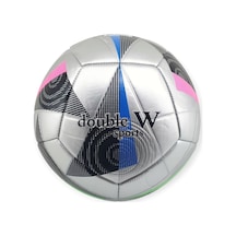 Futbol Topu Dikişli 420 Gr No:5 - Fb-490-gri Lisinya Gümüş
