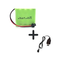 Tnl 4.8V 1800Mah Oyuncak Araba Pili + Usb Şarj Cihazı