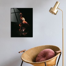 Decorıta Hayvanlar | Cam Tablo | Flamingo
