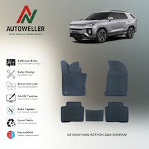 Ssangyong Actyon 2024 Sonrası Uyumlu Havuzlu Oto Paspas