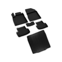 Citroen C4-x Ferrous 4d Paspas Ve Kalın Stepneli Dizel Model İçin 3d Bagaj Havuzu 2022 Ve Üstü