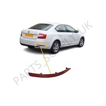 Vw Octavia 2013- Tampon Reflektörü Arka Sağ Oem No:5e5945106a