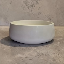 Dekoratif Yuvarlak Derin Tabak 17 Cm Çapında