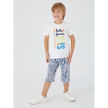 Rolypoly Erkek Çocuk Şortlu Takım 2-7 Yaş Krem 17214305023s1 Krem