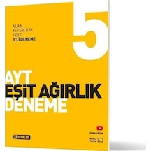 Hız Ayt Eşit Ağırlık 5 Li Genel Deneme