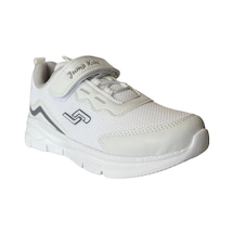 JUMP 28102 F White Çocuk Yürüyüş Koşu Comfort Taban Ayakkabı Beyaz