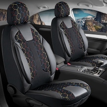 Chrysler Neon Deri Detaylı Oto Koltuk Kılıfı Ön Arka Set 3 Renk Cyrus