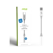 Jopus JO-TY03 Universal Type-C 3.5 MM Dönüstürü Beyaz
