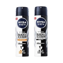 Men Erkek Sprey Deodorant & Invisible 150ml X2 + Men Erkek Sprey Deodorant & Invisible Original 150 Ml