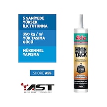 Akfix High Tack Ast Montaj Yapıştırıcı Beyaz 290Ml
