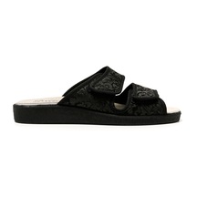 Sandalet Kadın 5688 Green Life Stretch Women's Footwear Black Siyah