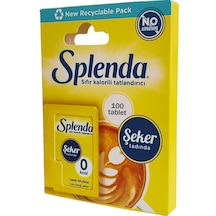 Splenda 100 Tablet Tatlandırıcı Yeni Ambalaj