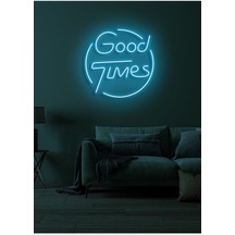 Twins Led Good Times Yazılı Neon Tabela Buzmavisi Model:model:35013366