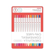 12'li Set Jel Kalem, Metalik Renkler 124-Pembe
