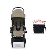 Bumprider Connect³ Bebek Arabası Black-sand + Yan Bakım Çantası