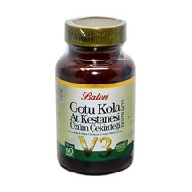 Balen Gotu Kola At Kestanesi Üzüm Çekirdeği Kapsül 60 Kapsül