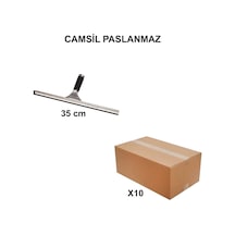 Camsil Paslanmaz 35 Cm - 10 Adet Set, Yüksek Kalite