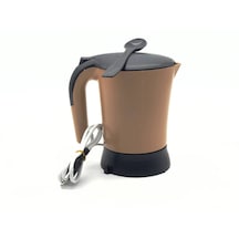 Kettle Elektrikli Mini Su Isıtıcı Kahve Makinesi Karıştırıcı Kaşık 600 ML